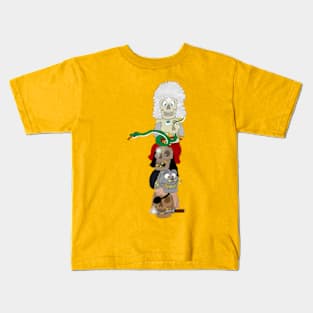 Skull tower Kids T-Shirt